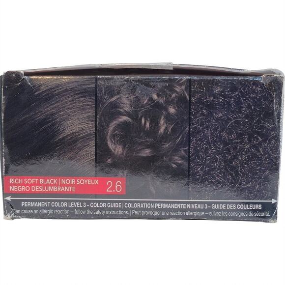 Schwarzkopf Keratin Color Permanent Hair Color 2.6 Rich Soft Black - Picture 5 of 6